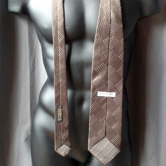 GIORGIO ARMANI Cravatte Silk Tie Pre-Owned - Picture 4 of 8